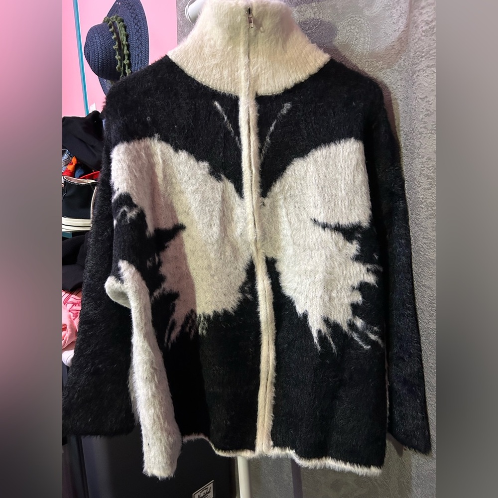 Aelfric Eden B&W Butterfly Warm Jacket
